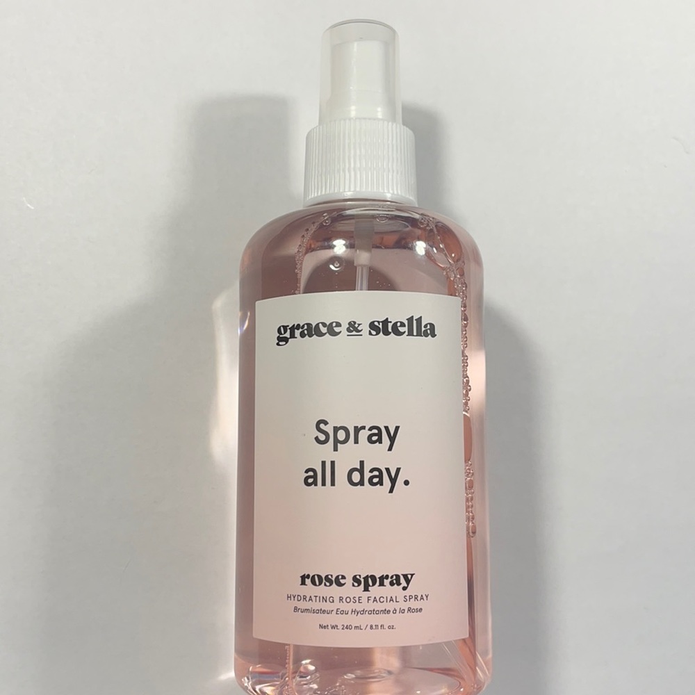 NEW Grace & Stella Hydrating Rose Facial Spray